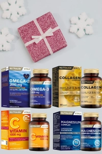 Yoğun Bakım Paketi Günlük Destek –Omega2000+Collagen Complex+Magnezyum Complex+C